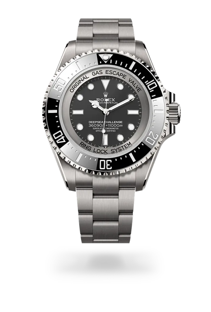 Deepsea rolex deepsea in oyster, 50 mm, titanio rlx, m126067-0002 - de pascalis gioielli