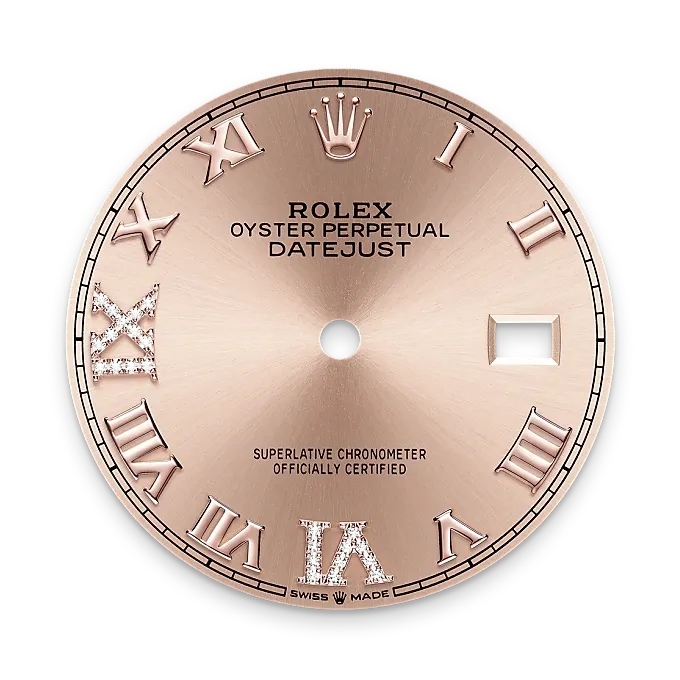 Il quadrante color rosé