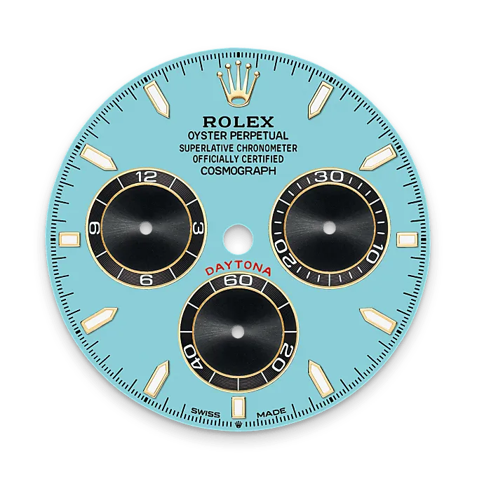 Il quadrante turchese chiaro