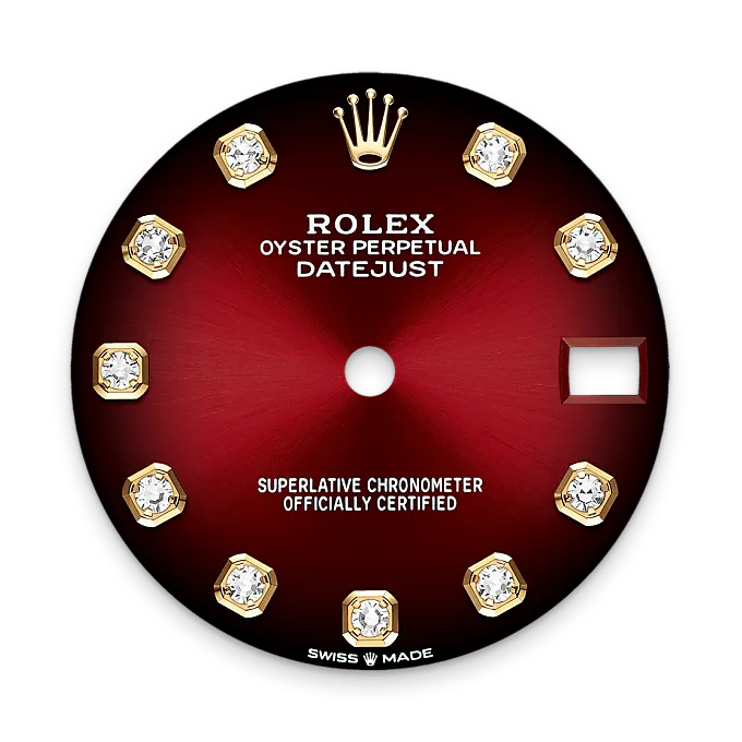 Quadrante rosso ombré