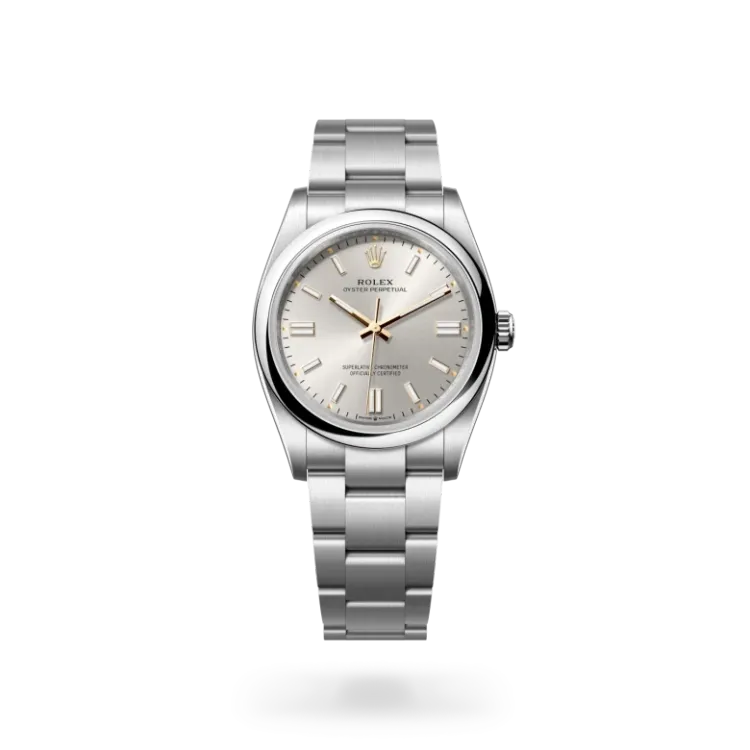 Oyster Perpetual 36 rolex oyster perpetual in acciaio Oystersteel, m126000-0001 - De Pascalis Gioielli