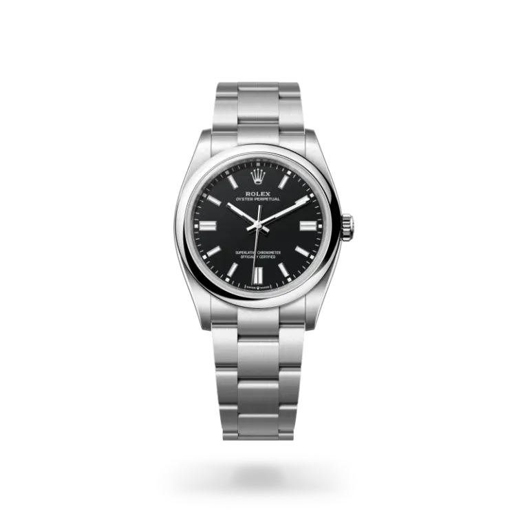 Oyster Perpetual 36 rolex oyster perpetual in acciaio Oystersteel, m126000-0014 - De Pascalis Gioielli