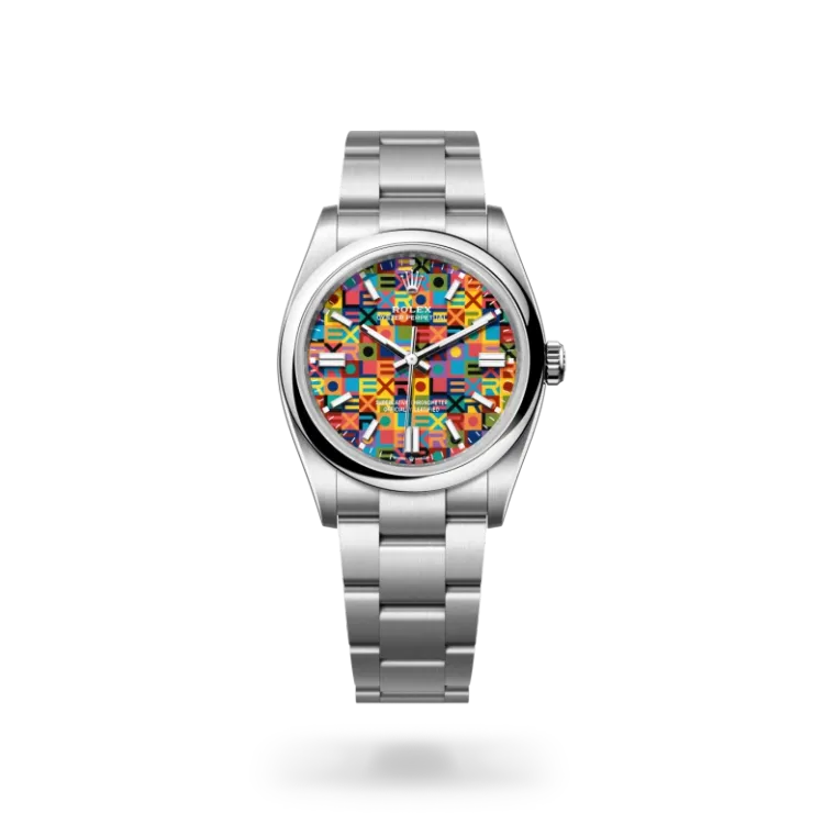 Oyster Perpetual 36 rolex oyster perpetual in acciaio Oystersteel, m126000-0016 - De Pascalis Gioielli