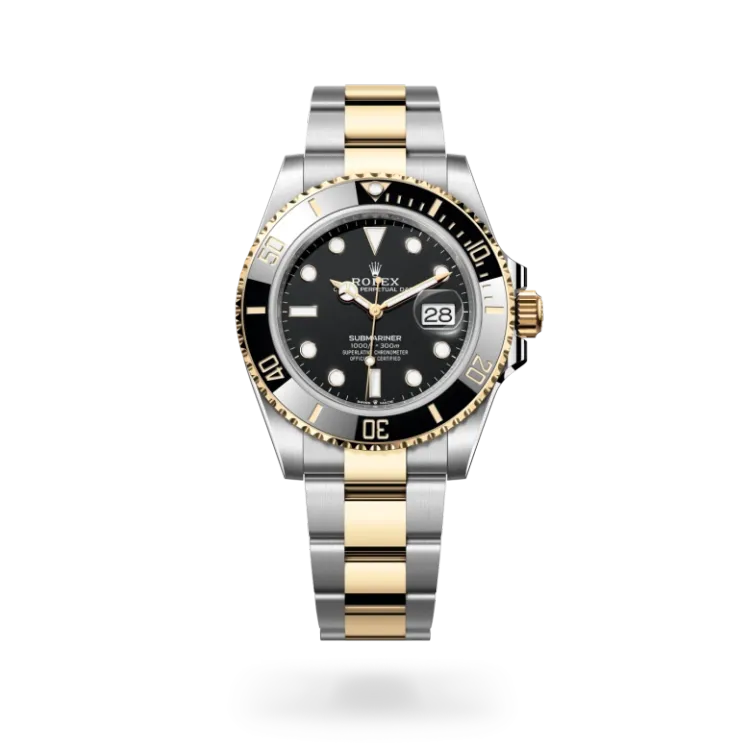 Submariner Date rolex submariner in acciaio Oystersteel e oro giallo, m126613ln-0002 - De Pascalis Gioielli