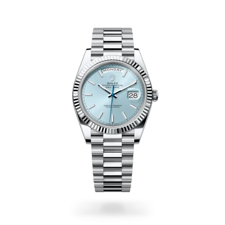 Day-Date 40 rolex day-date in platino, m228236-0018 - De Pascalis Gioielli