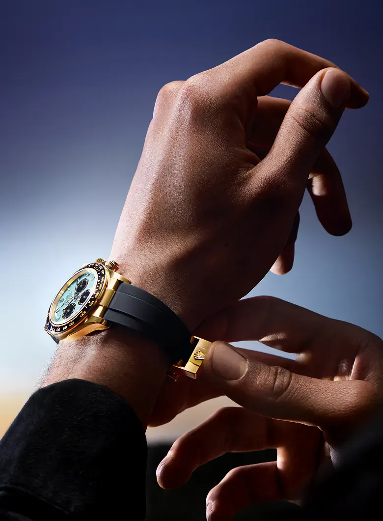 Oyster Perpetual Cosmograph Daytona proposto con un inedito quadrante in occhio di ferro